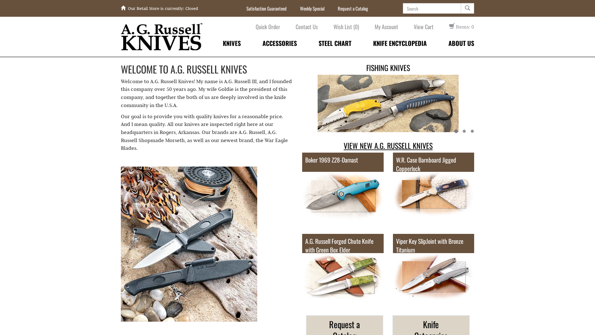 A.G. Russell Knives